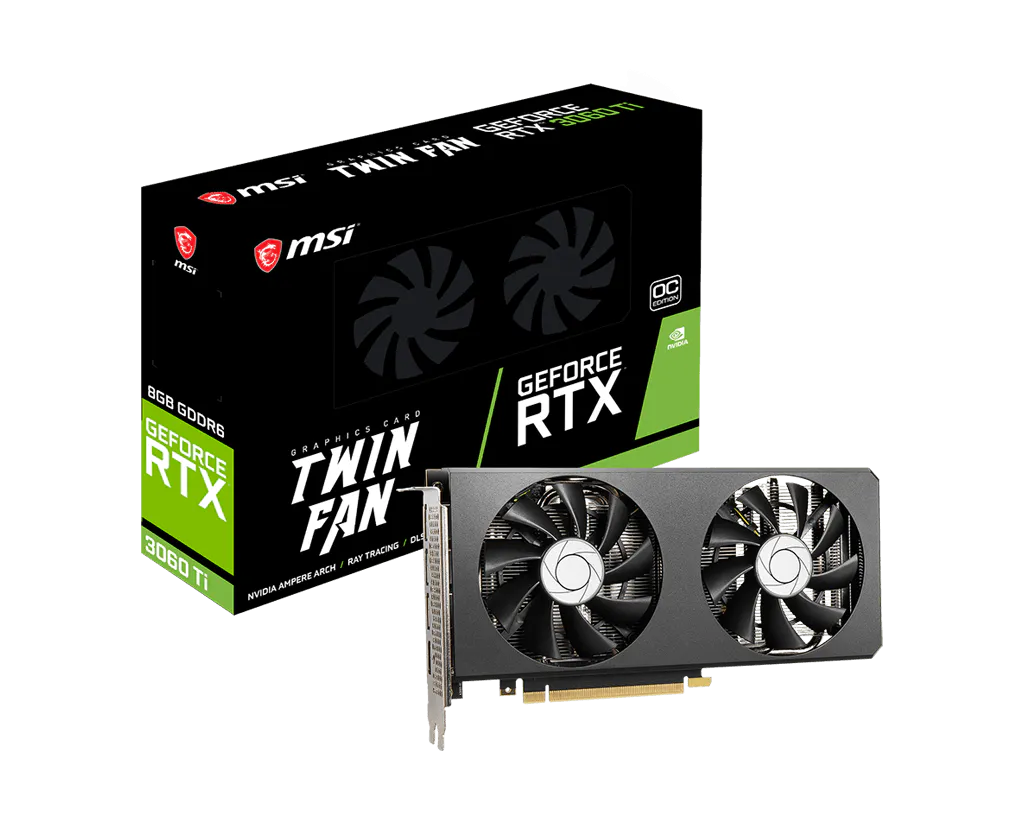 MSI GeForce RTX 3060 Ti  TWIN FAN OC